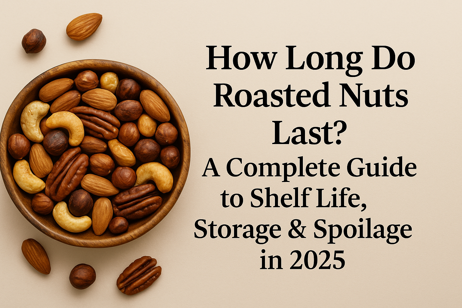 How Long Do Roasted Nuts Last? A Complete Guide to Shelf Life, Storage & Spoilage in 2025
